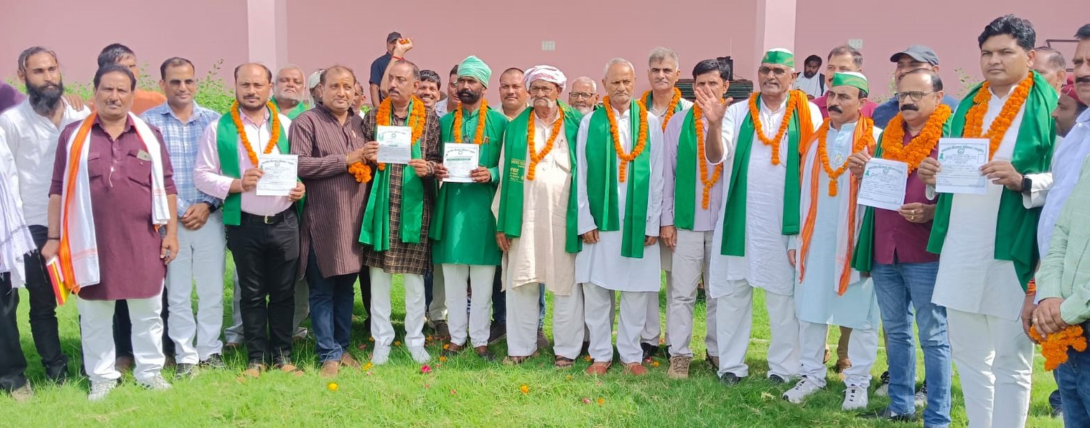 भारतीय किसान यूनियन चढूनी के नवनियुक्त पदाधिकारीगण